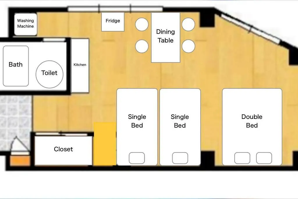 Elle Namba 7 Apartment Osaka Japan